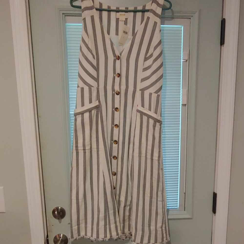 Anthropologie midi dress